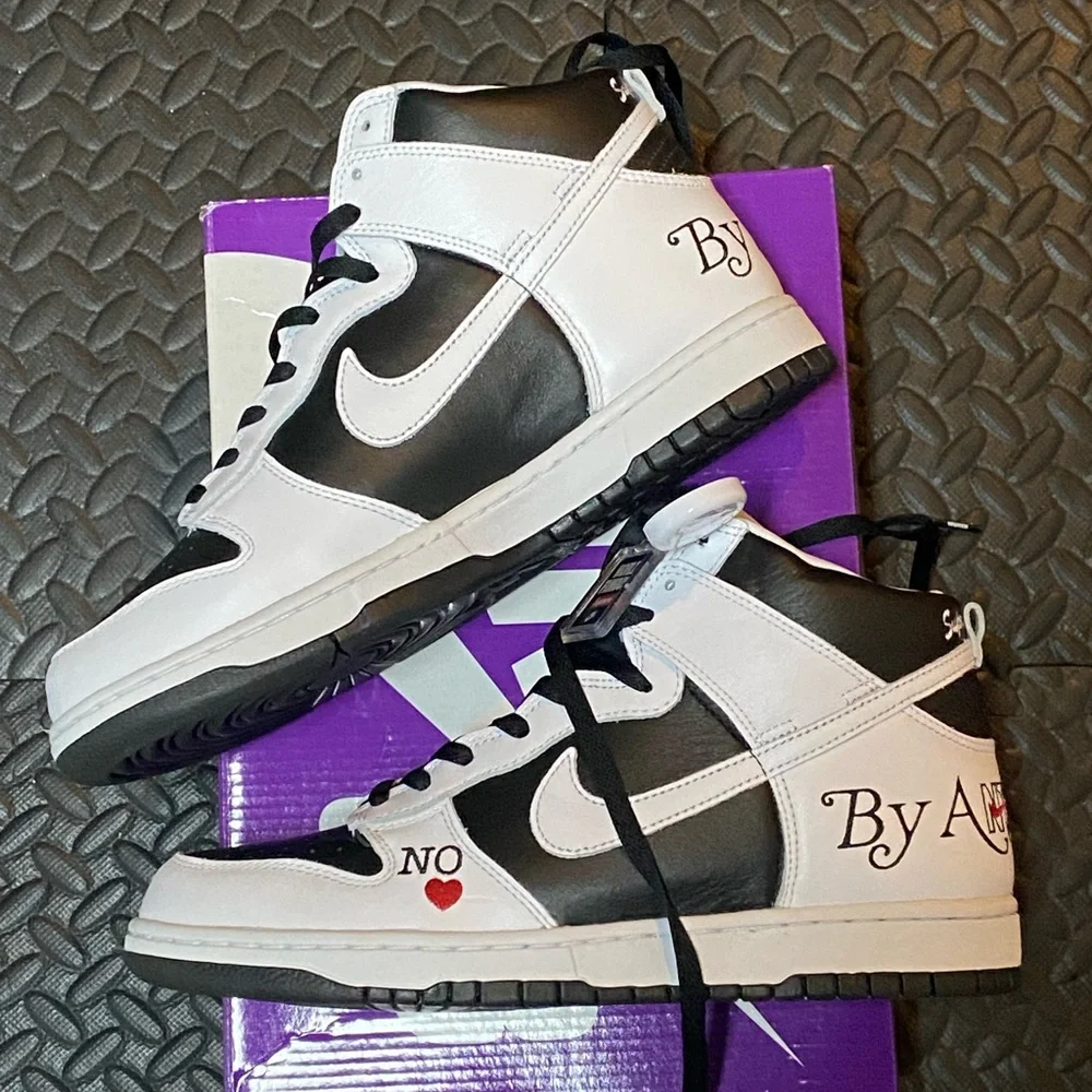 Supreme x Nike Dunk High Sz 9.5 - Picture 1 of 6
